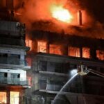 ببینید | آتش‌سوزی مرگبار در یک برج مسکونی در چین
