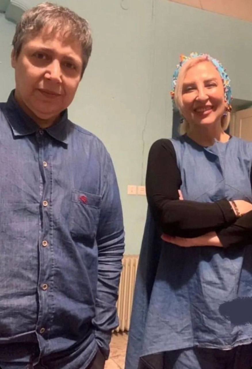 عکس | مازیار لرستانی برای جشن تولد این بازیگر زن ریش‌های خود را تراشید!