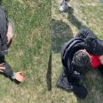 ببینید | تصاویر تکان‌دهنده از ضرب و شتم کاروان تیم امید تراکتور در کرمانشاه!