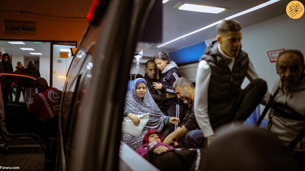 (تصاویر) حمله مرگبار اسرائیل به منطقه امن؛ ۱۰۰ نفر کشته شدند