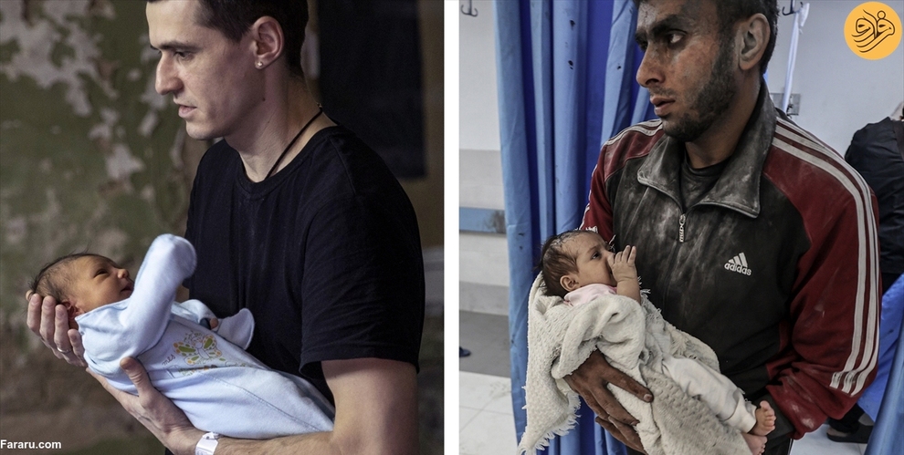 (تصاویر) شباهت‌های جنگ در اوکراین و غزه