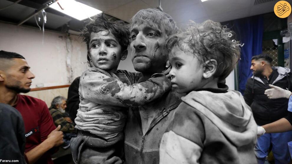 (تصاویر) کودکان غزه، قربانیان بی‌گناه جنگ