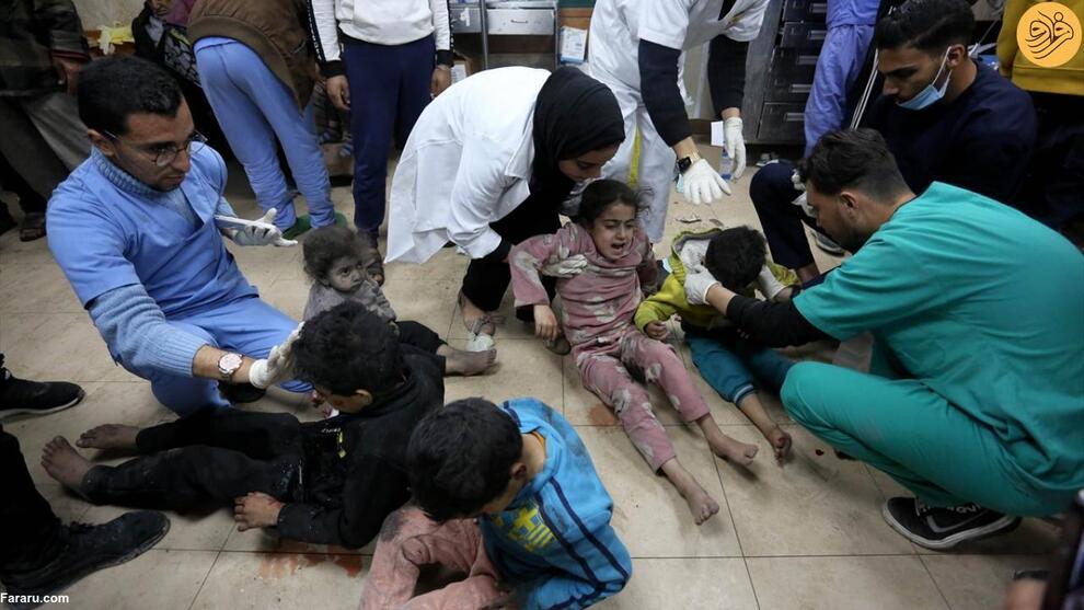 (تصاویر) کودکان غزه، قربانیان بی‌گناه جنگ