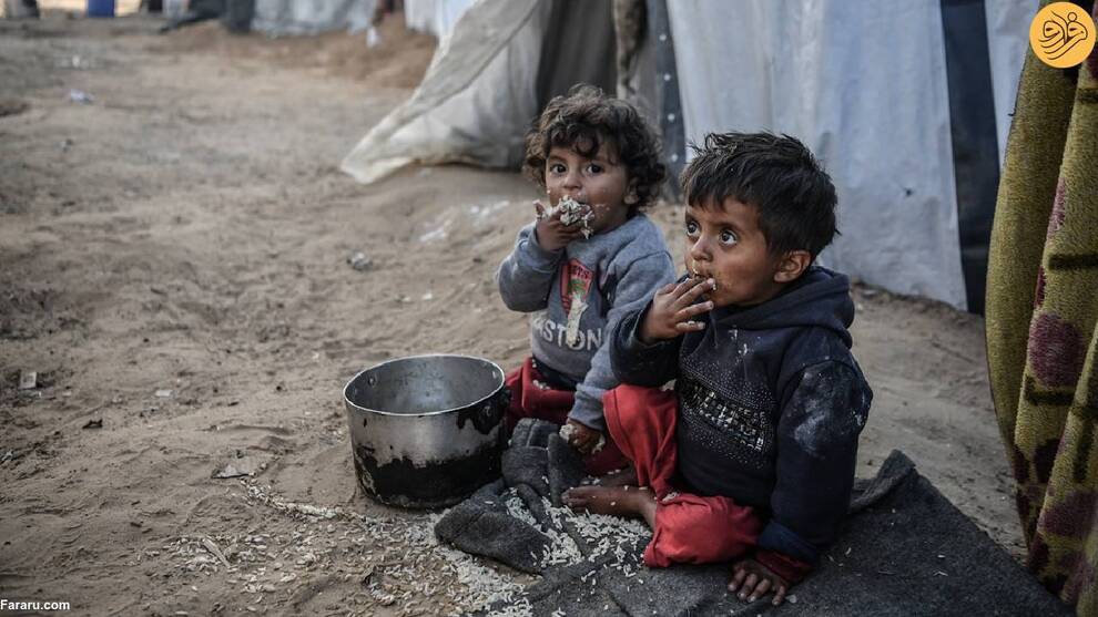 (تصاویر) کودکان غزه، قربانیان بی‌گناه جنگ