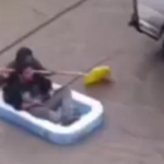 ببینید / قایق سواری در خیابان های سنندج