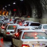 ببینید / توقف در ترافیک شمال مردم را آهنگساز کرد!