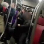 ببینید / تصاویر تکان‌دهنده از کتک زدن مردم با زنجیر در اتوبوس