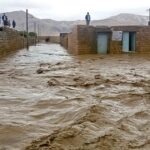 ویدیو / جاری شدن سیلاب در مناطق شمالی سمنان