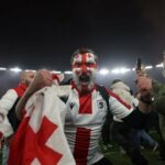 ویدیو / رقص مخصوص بازیکنان گرجستان پس از اولین صعود به یورو