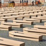 (تصاویر) ماجرای ۱۰۰۰ تابوت در میدان تاریخی رم