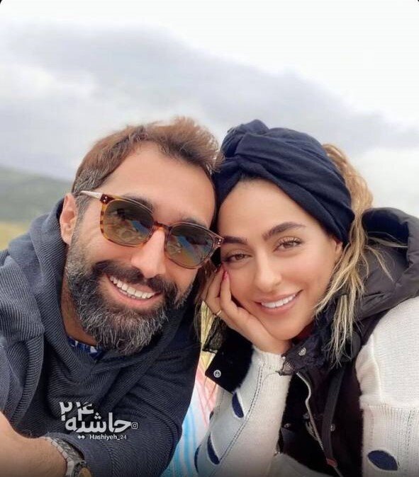 عکس | سمانه پاکدل و هادی کاظمی در یک روز برفی عکس | سمانه پاکدل و هادی کاظمی در یک روز برفی