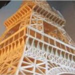 ببینید | ساخت برج ایفل با چوب کبریت
