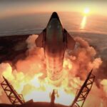 غرش قدرتمندترین موشک جهان در آسمان تگزاس