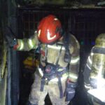 ببینید | تصاویر زنده از آتش‌سوزی انبار مواد غذایی در خیابان دماوند