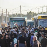 ببینید | هم اکنون مرز مهران ازدحام شدید زائران عتبات عالیات در آستانه نوروز