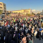 ببینید | تهرانی‌ها به خیابان ریختند؛ اعتراض به اسرائیل در میدان فلسطین