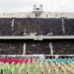 ببینید | تصویر هوایی از حضور ۱۰۰ هزار نفری در محفل قرآنی امام حسنی‌ها