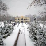 عکس | بارش برف بهاری، تبریز را سفیدپوش کرد