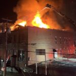 ببینید | انفجار و آتش سوزی در یک پمپ بنزین