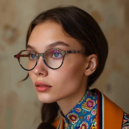 طراحی فریم عینک با الهام از نقش و نگار قالی ایرانی