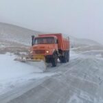 ویدیو / بارش برف بهاری در آذربایجان شرقی