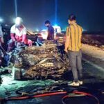 ویدیو / تصادف مرگبار در کرمان با ۶ کشته