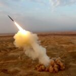 ببینید/ رصد موشک های ایرانی از نگاه دوربین مصری‌ها