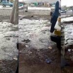 ویدیو / بارش تگرگ در راسک سیستان و بلوچستان