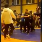 ببینید/ چاقو کشی در مسابقات کشتی نونهالان مازندران