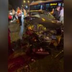 ببینید / دومین حادثه رانندگی وزرای اسرائیل در ۲۴ ساعت گذشته