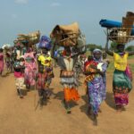 (تصاویر) بحران پناهندگان در سودان جنوبی