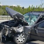عکس | اولین تصاویر از تصادف مرگبار یک پژو ۴۰۵ در شیراز