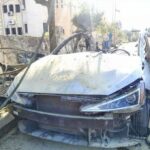 ببینید | حمله اسرائیل به خودرو کارکنان سازمان ملل