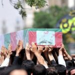 ببینید | مراسم تدفین پیکر شهید سردار حاجی رحیمی از شهدای حمله به سفارت ایران در سوریه