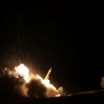 ببینید | اولین تصاویر از شلیک راکت های حزب الله لبنان به سمت اسرائیل