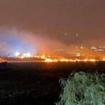 ببینید | فیلم جدید از لحظه اصابت سنگین موشک‌های سپاه به اسرائیل