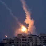 ببینید | تصاویری از حمله پهپادی جدید به اسرائیل؛ صدای انفجار بلند شد