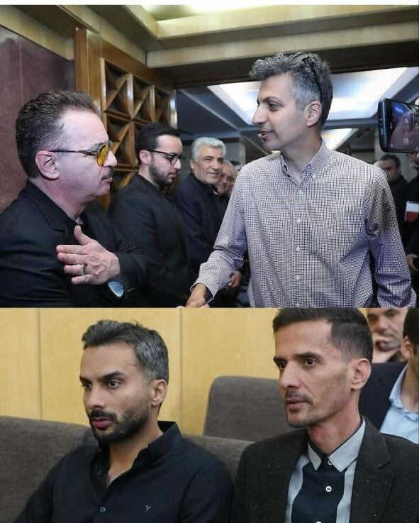 عکس | حضور عادل فردوسی‌پور و محمدحسین میثاقی در یک مراسم مشترک
