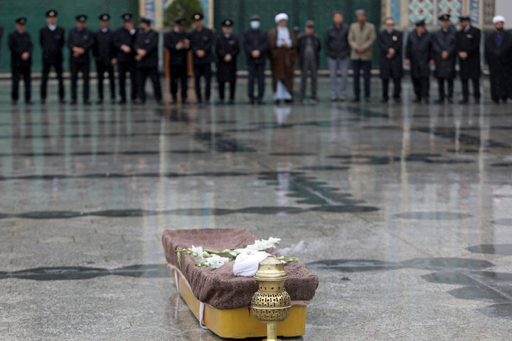 تشییع پیکر آیت الله شیخ حبیب الله احمدی