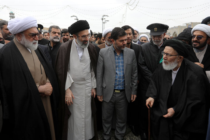 تشییع پیکر آیت الله شیخ حبیب الله احمدی