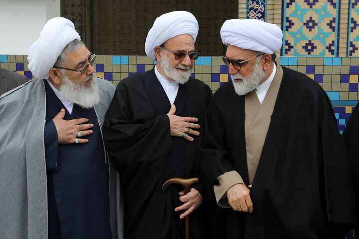 تشییع پیکر آیت الله شیخ حبیب الله احمدی