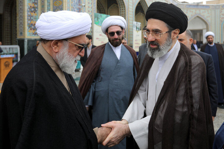 تشییع پیکر آیت الله شیخ حبیب الله احمدی