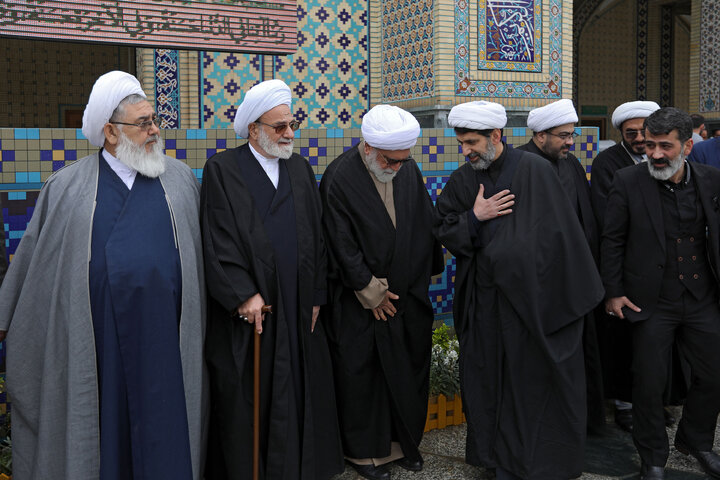 تشییع پیکر آیت الله شیخ حبیب الله احمدی