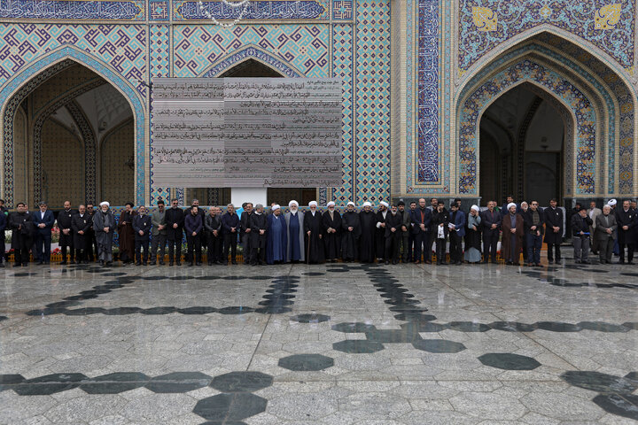 تشییع پیکر آیت الله شیخ حبیب الله احمدی