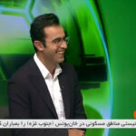 ببینید | لحظه ترکیدن نورافکن استودیو در پخش زنده شبکه خبر