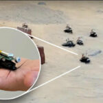 ببینید | ارتش سوسک‌های رباتیک مجهز به کوله‌پشتی رایانه‌ای در بیابان