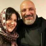 ببینید | اولین سکانس بوسیدن دو بازیگر زن و مرد در یک فیلم ایرانی؛ بوسه امیر جعفری بر پیشانی همسرش ریما رامین‌فر