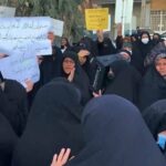 ببینید | تصاویر خبرگزاری مهر از تجمع و راهپیمایی زنان برای مقابله با بی‌حجابی در تهران