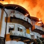 ببینید | اولین تصاویر از آتش‌سوزی در هتل پارسیان کوثر در میدان ولیعصر