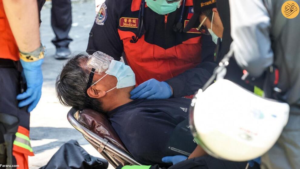 (تصاویر) ‌زلزله‌ ۷.۴ ریشتری در تایوان